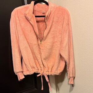 Old Navy Soft Pink Teddy Jacket